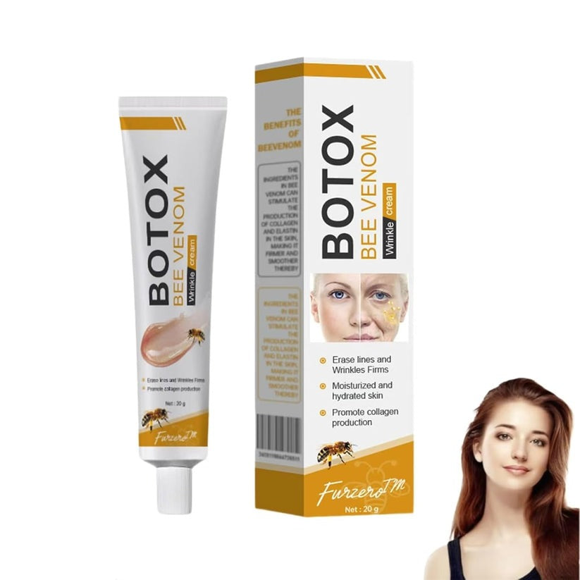 ★ ★ ★ ★ ★ Trusted by 1000+ Customers Botox Bee Venom Wrinkle Repair Cream